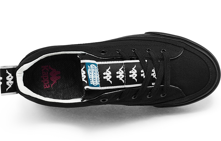 Kappa Low-Top Casual Sneaker 'Black' 圖 4