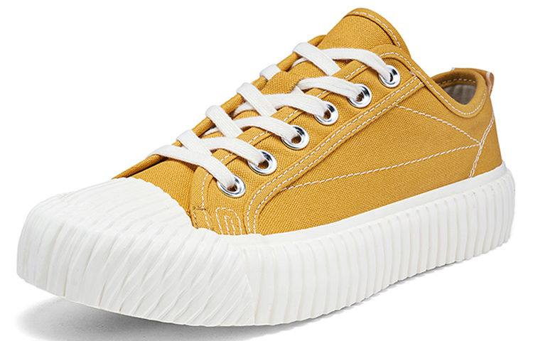 Kappa Low-Top Casual Sneakers 'Yellow' 圖 2