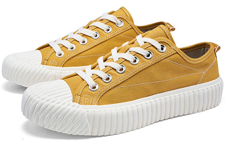 Kappa Low-Top Casual Sneakers 'Yellow' 圖 5