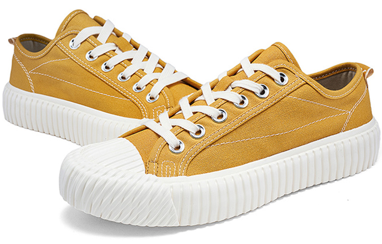 Kappa Low-Top Casual Sneakers 'Yellow' 圖 6