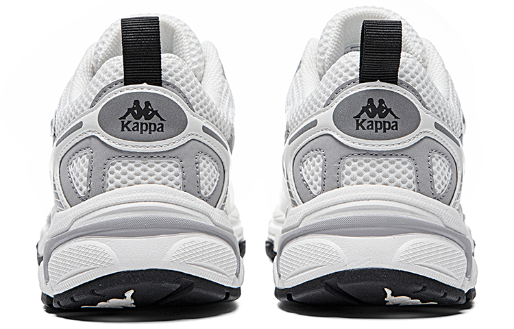 Shop Kappa 休閒百搭 運動透氣 防滑耐磨 低筒 跑步鞋 男女同款 鷺羽白奧運灰