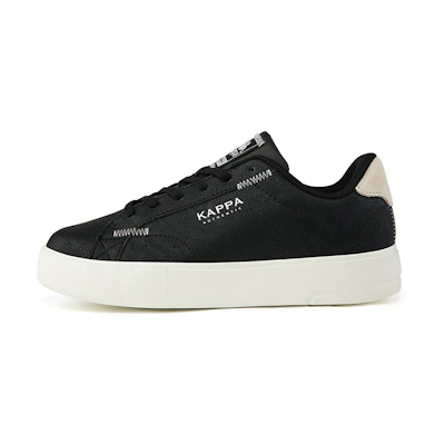 Kappa Low Top Skateboard Sneakers 'Black Unisex'