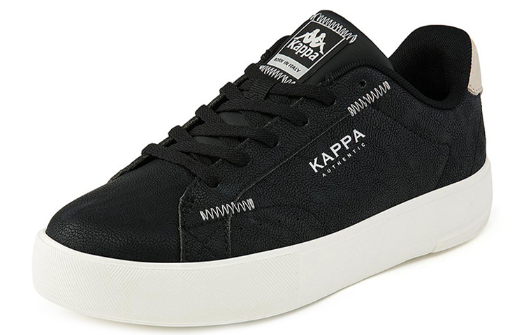Kappa Low Top Skateboard Sneakers 'Black Unisex' 圖 2