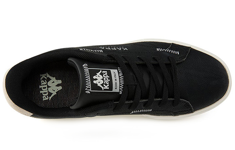 Kappa Low Top Skateboard Sneakers 'Black Unisex' 圖 3