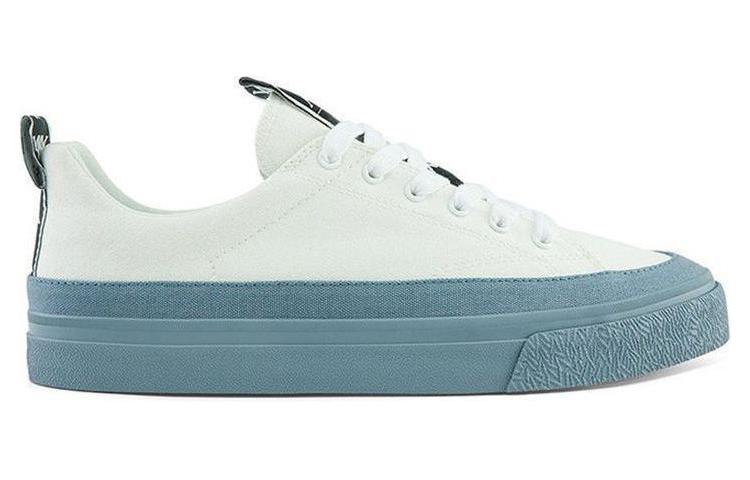 Kappa Low Top Skateboard Sneakers 'White Blue' 圖 2