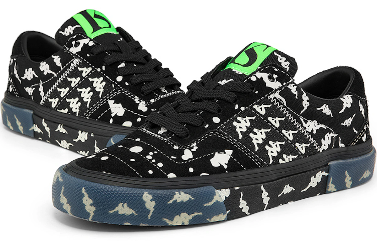 Kappa Low-Top Sneaker 'Black'