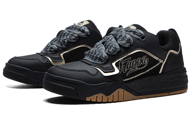 Kappa Low-Top Sneaker 'Black' 圖 3