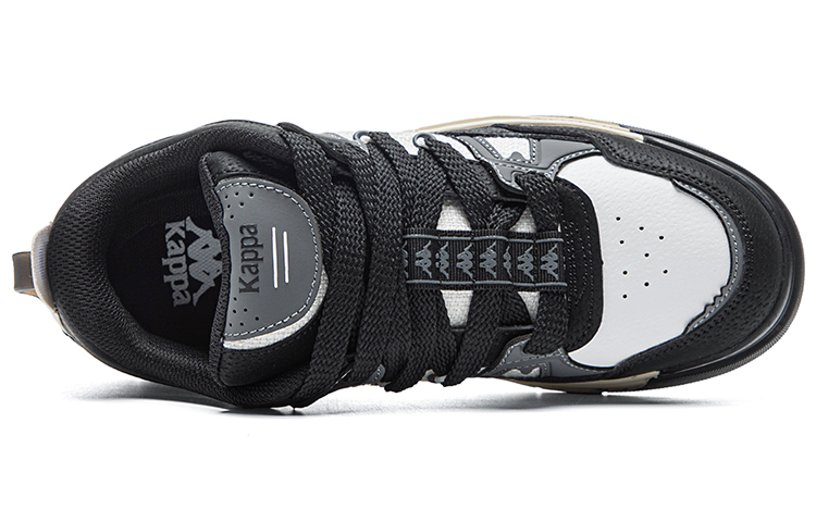 Kappa Low-Top Sneaker 'Black White' 圖 4