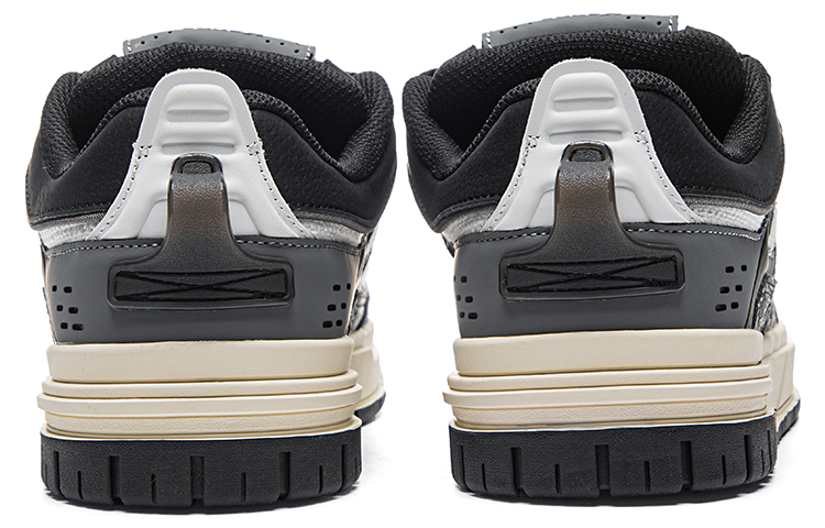 Kappa Low-Top Sneaker 'Black White' 圖 5