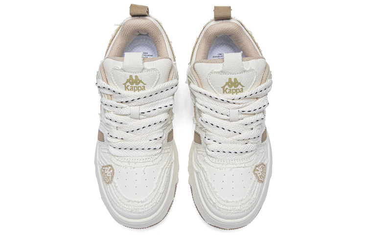 Kappa Low Top Sneaker 'White Brown' 圖 4
