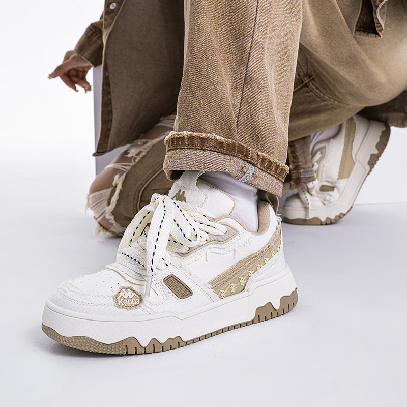 Kappa Low Top Sneaker 'White Brown' 圖 7