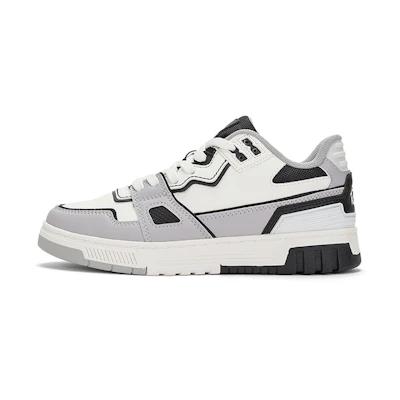 Kappa Low-Top Sneaker 'White Grey Black'