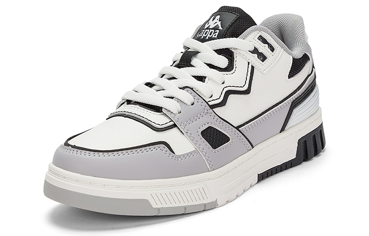 Kappa Low-Top Sneaker 'White Grey Black' 圖 2