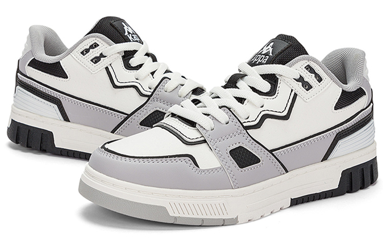 Kappa Low-Top Sneaker 'White Grey Black' 圖 3