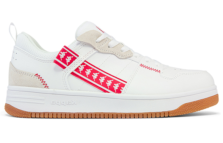 Kappa Low Top Sneaker 'White Red' 圖 2