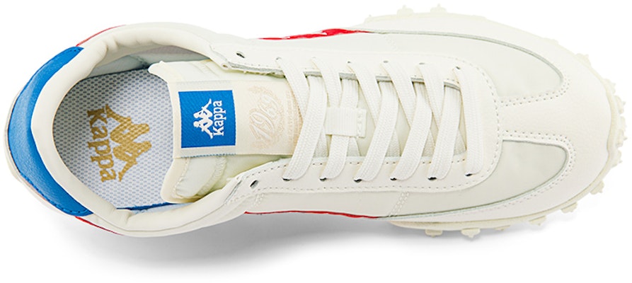 Sneakers Kappa Low Top 'Wintry White Retro' Putih Bergaya Retro. K0CW5MM09-0106 Details for Sneakers Kappa Low Top 'Wintry White Retro' Putih Bergaya Retro. K0CW5MM09-0106