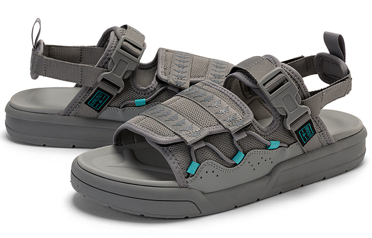Kappa Magic Tape Sandals 'Frost Grey/Morning Mushroom Grey' 圖 4