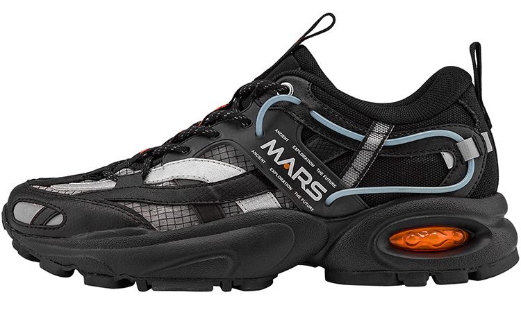 Kappa MARS Black 'Deconstructed Retro Low' K0BY5MM05D-990