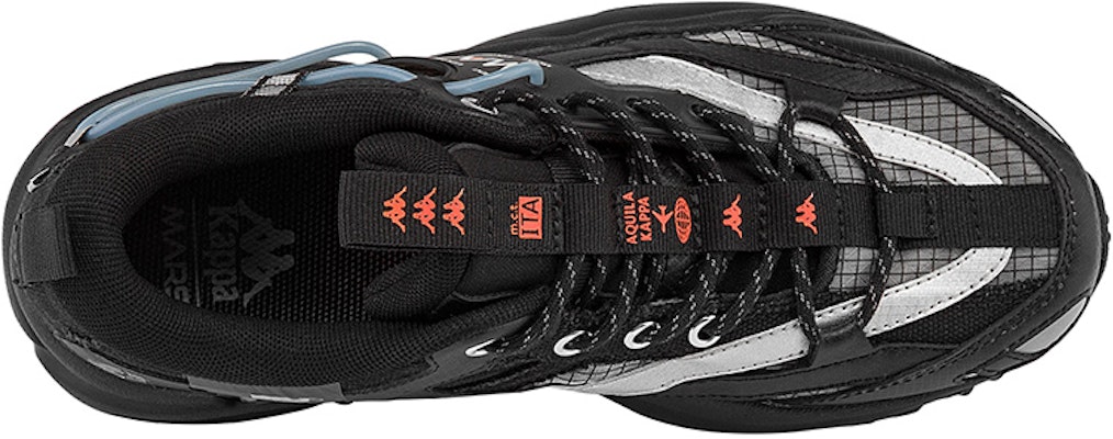 Kappa MARS系列 復古解構 低幫 運動休閒鞋 男女同款 黑色 Details for Kappa MARS系列 復古解構 低幫 運動休閒鞋 男女同款 黑色