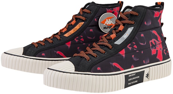Kappa Mars Hitam 'Nebula Cetak Penuh Tinggi-Top Kanvas' K0BY5VS07D-990 Lookbook Kappa Mars Hitam 'Nebula Cetak Penuh Tinggi-Top Kanvas' K0BY5VS07D-990