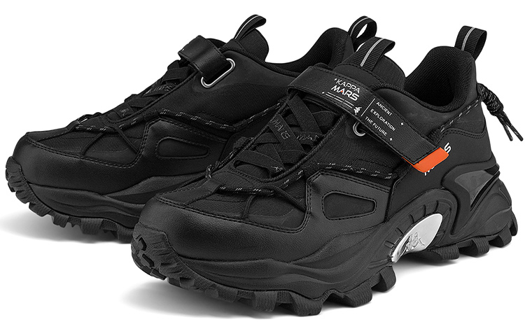 Lookbook Kappa MARS 复古低帮'黑色' K0BY5MM06D-990