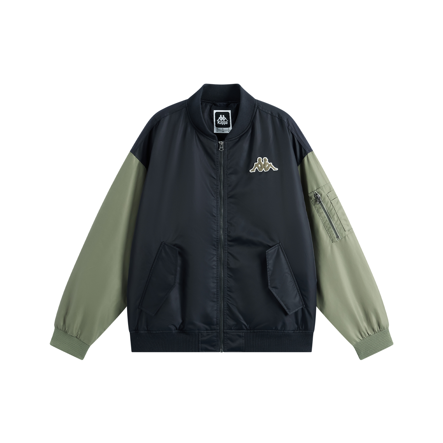 Kappa Men’s Colorblock Pilot Windproof Casual Sports Fashion Jacket K0E52MM01D-906