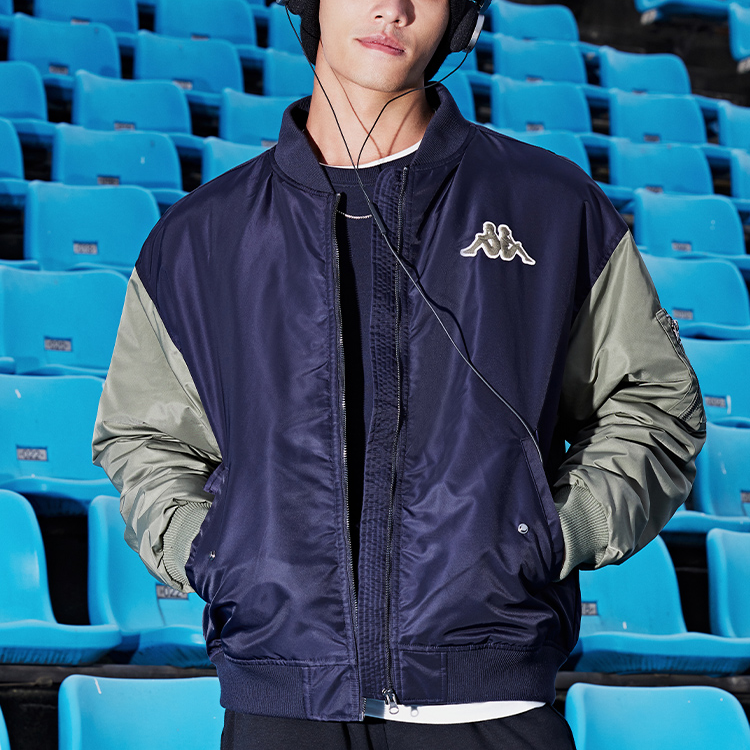 Kappa Men’s Colorblock Pilot Windproof Casual Sports Fashion Jacket K0E52MM01D-906 圖 4