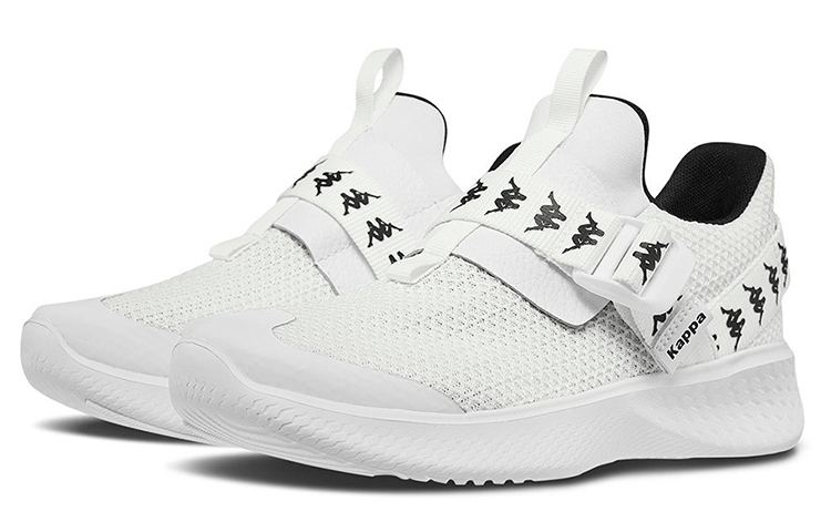 Lookbook Baskets Respirantes en Maille Kappa ''Blanc'' K09W5MQ77-001