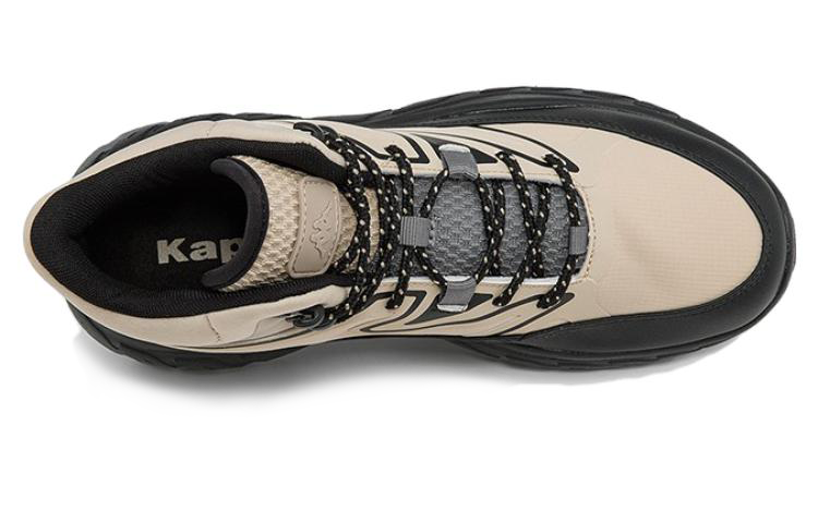 Lookbook 카파 미드탑 런닝화 '베이지 블랙' K0BZ5MC14-648