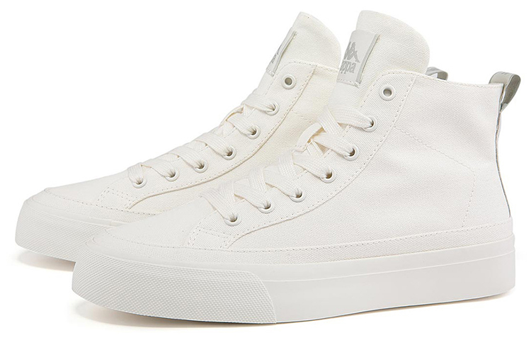 Kappa Mid-Top Casual Sneakers 'White' 圖 3