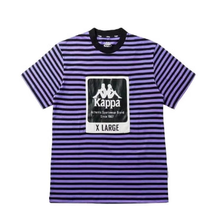 Kappa Moisture-Wicking Unisex Crewneck T-Shirt in Vibrant Purple. K08Y2TD20M-434