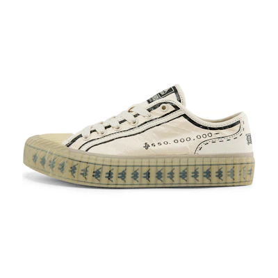 Kappa One Piece Canvas Low 'Jiyu Grey'
