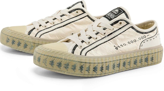 Kappa 海贼王联名 帆布鞋 低帮 '自由灰' KPCBGVS98C-1008 Lookbook Kappa 海贼王联名 帆布鞋 低帮 '自由灰' KPCBGVS98C-1008