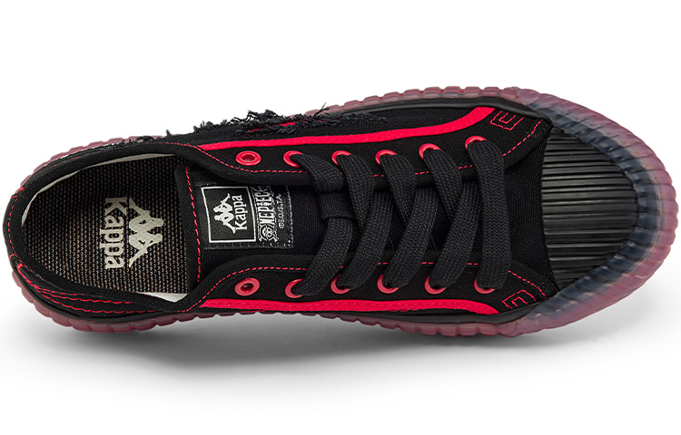 Kappa One Piece Canvas Low 'Yin Yang Black' 圖 6