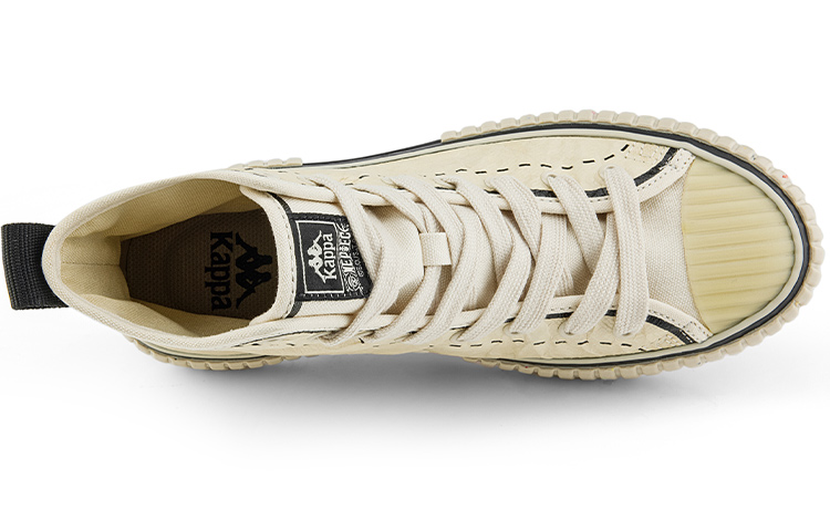 Kappa One Piece High-Top Canvas 'Mist Rain Grey' 圖 6