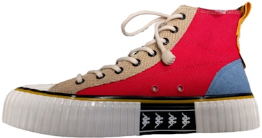 Kappa One Piece x High-Top Vulcanized 'Monkey D. Luffy Red Blue Brown' KPCBGVS62C-564 Kappa One Piece x High-Top Vulcanized 'Monkey D. Luffy Red Blue Brown' KPCBGVS62C-564