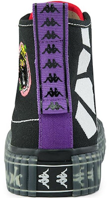 Kappa One Piece x High Top Canvas 'Black' KPCBEVS78C-990 Shop Kappa One Piece x High Top Canvas 'Black' KPCBEVS78C-990
