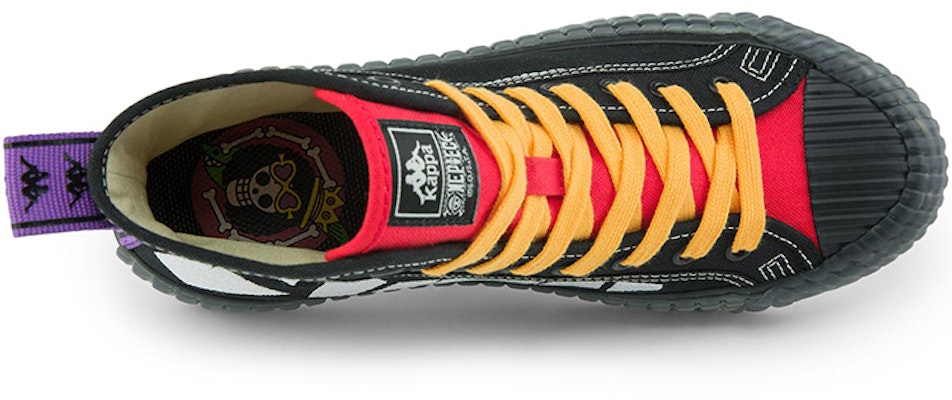 카파 원피스 X 하이탑 캔버스 '블랙' (Kappa One Piece X High Top Canvas 'Black') KPCBEVS78C-990 Purchase 카파 원피스 X 하이탑 캔버스 '블랙' (Kappa One Piece X High Top Canvas 'Black') KPCBEVS78C-990