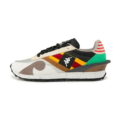 Kappa One Piece Retro Running Sneakers 'Black'