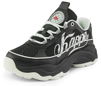 Kappa 皮質厚底 低筒 運動休閒鞋 男女款 黑色 Order Kappa 皮質厚底 低筒 運動休閒鞋 男女款 黑色