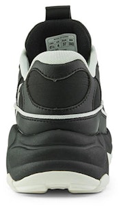 Kappa 皮質厚底 低筒 運動休閒鞋 男女款 黑色 Shop Kappa 皮質厚底 低筒 運動休閒鞋 男女款 黑色