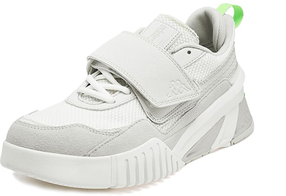 Kappa 厚底板鞋 白灰 Order Kappa 厚底板鞋 白灰