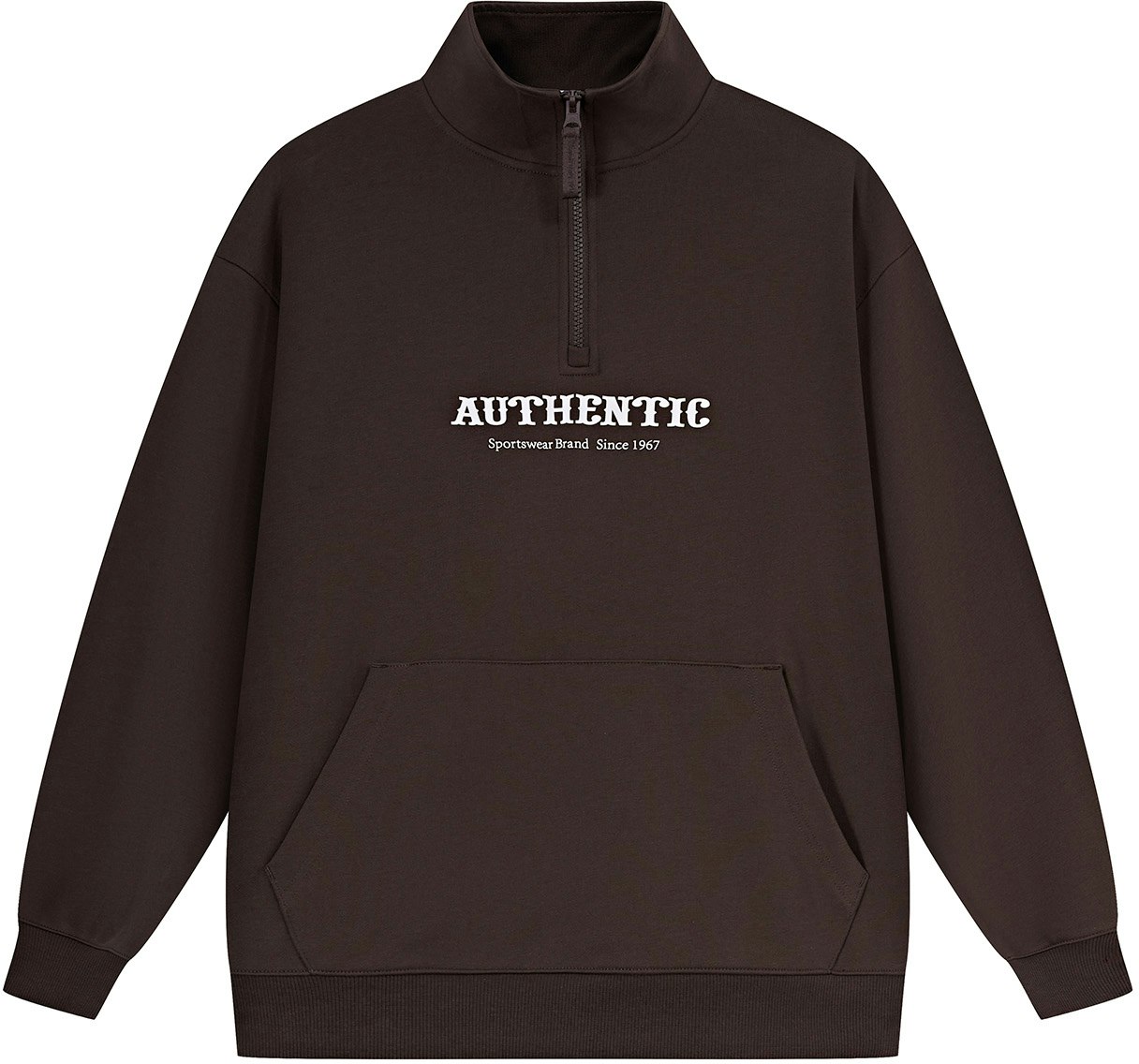 kappa-player-half-zip-stand-collar-loose-knit-pullover-sweatshirt-unisex-multicolor-k0-ey-2-wt-31-d