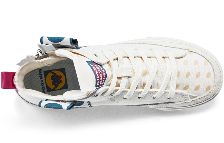 Shop 卡帕高帮“白派”运动鞋 K0AW5CC48D-012