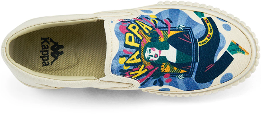 Kappa PLAYER Low Weiß ''Künstler Kollab Print Slip-On'' K0A65VS75D-024 Shop Kappa PLAYER Low Weiß ''Künstler Kollab Print Slip-On'' K0A65VS75D-024