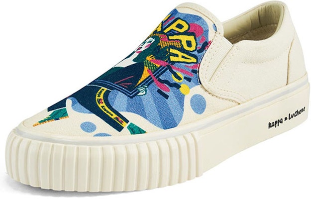 Kappa PLAYER Low White 'Artist Collab Print Slip-On' K0A65VS75D-024 Order Kappa PLAYER Low White 'Artist Collab Print Slip-On' K0A65VS75D-024