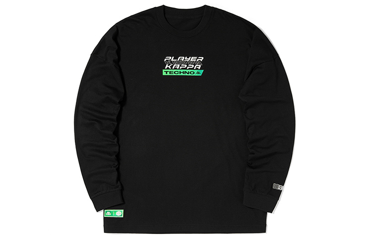 Kappa Player Series Letter Print Pullover Sweatshirt K0A12TC09D