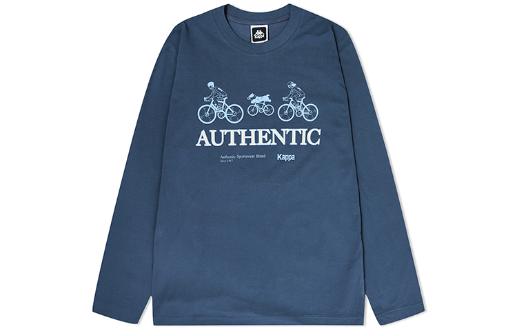 Kappa Player Series Unisex Crewneck Casual Sports Sweatshirt Long Sleeve. K0EX2TC90D