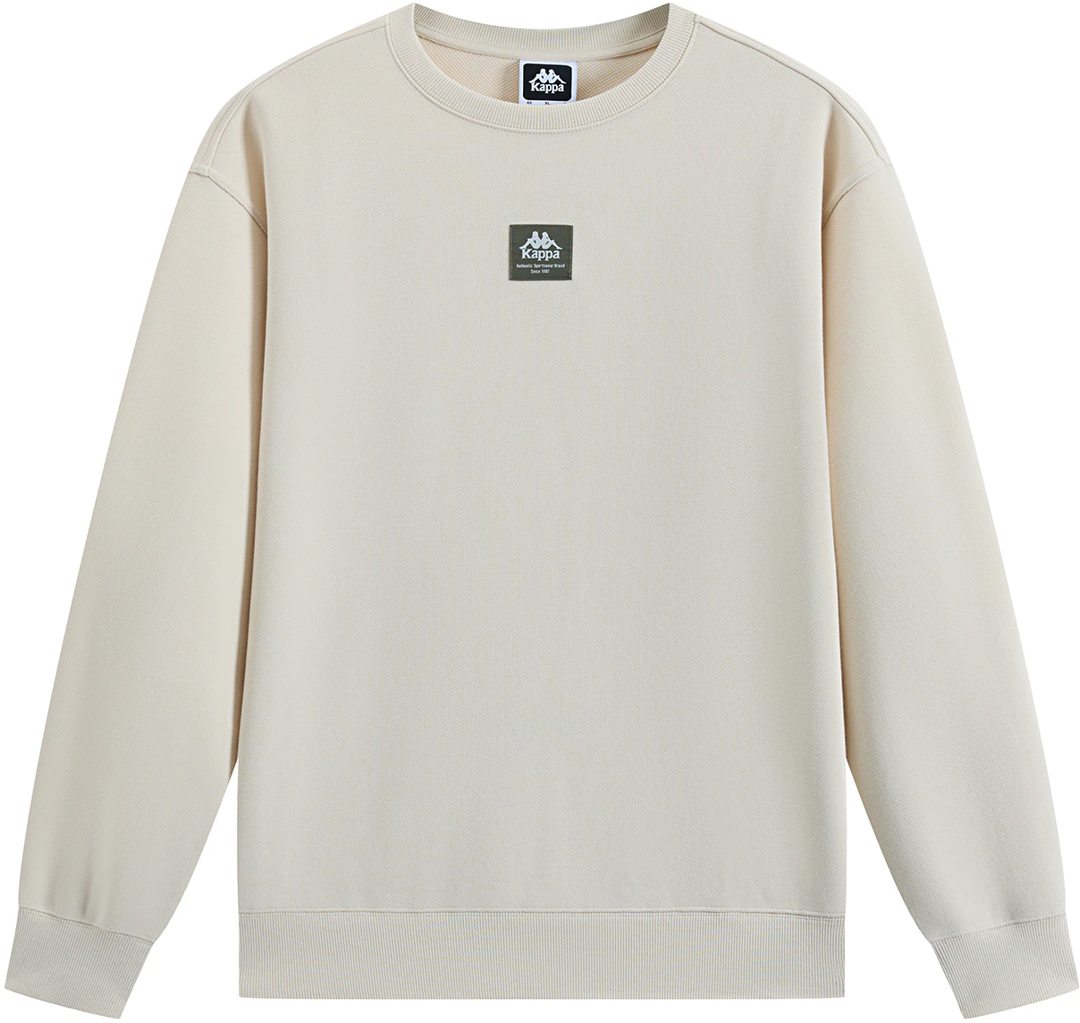 kappa-player-soft-knit-pullover-crewneck-sweatshirt-casual-sportswear-k0-e72-wt-80