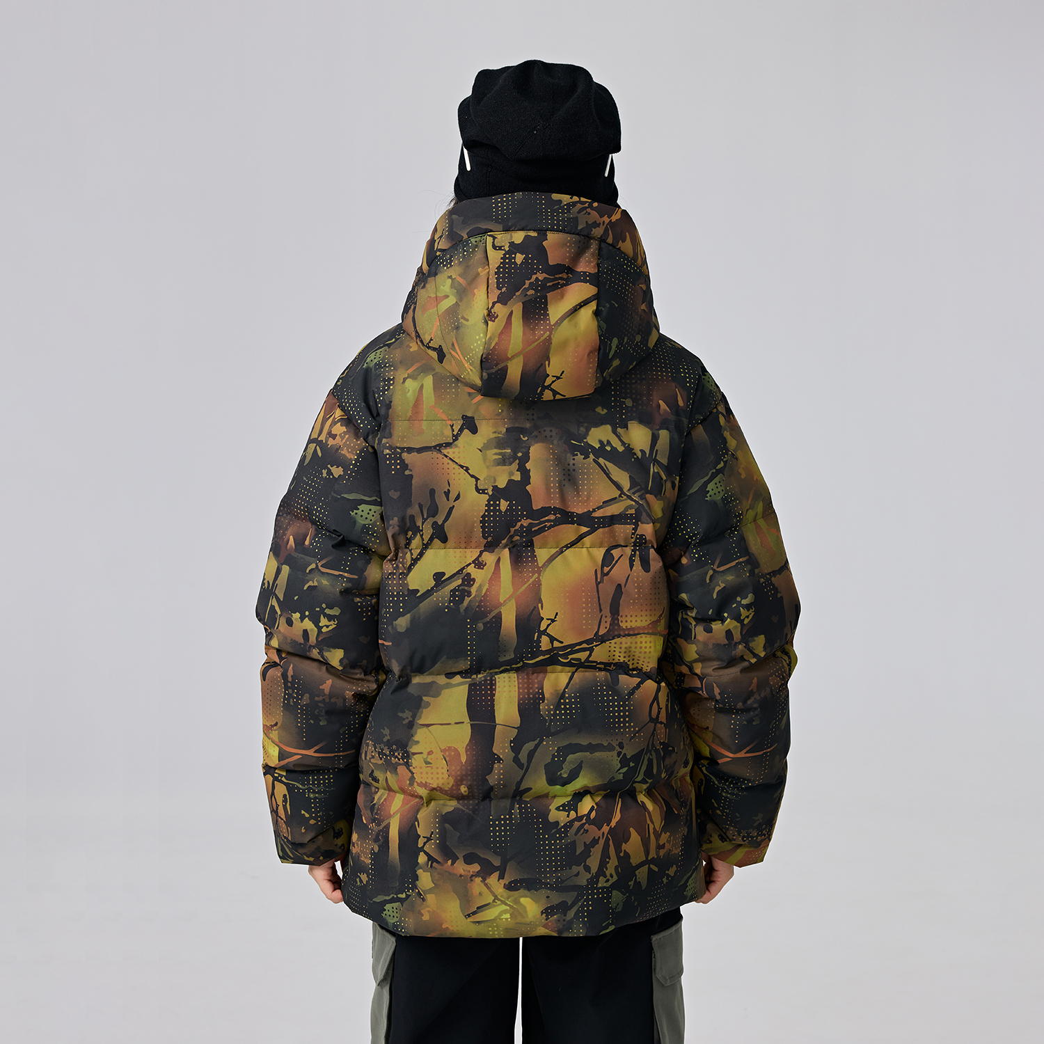 Kappa PLAYER Unisex Short Hooded Down Jacket Winter Outdoor Warm Coat K0EZ2YY31D 圖 13